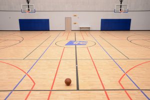 Bounce gym floor.