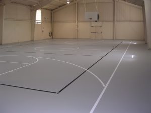 ElastoFloor gym floor.