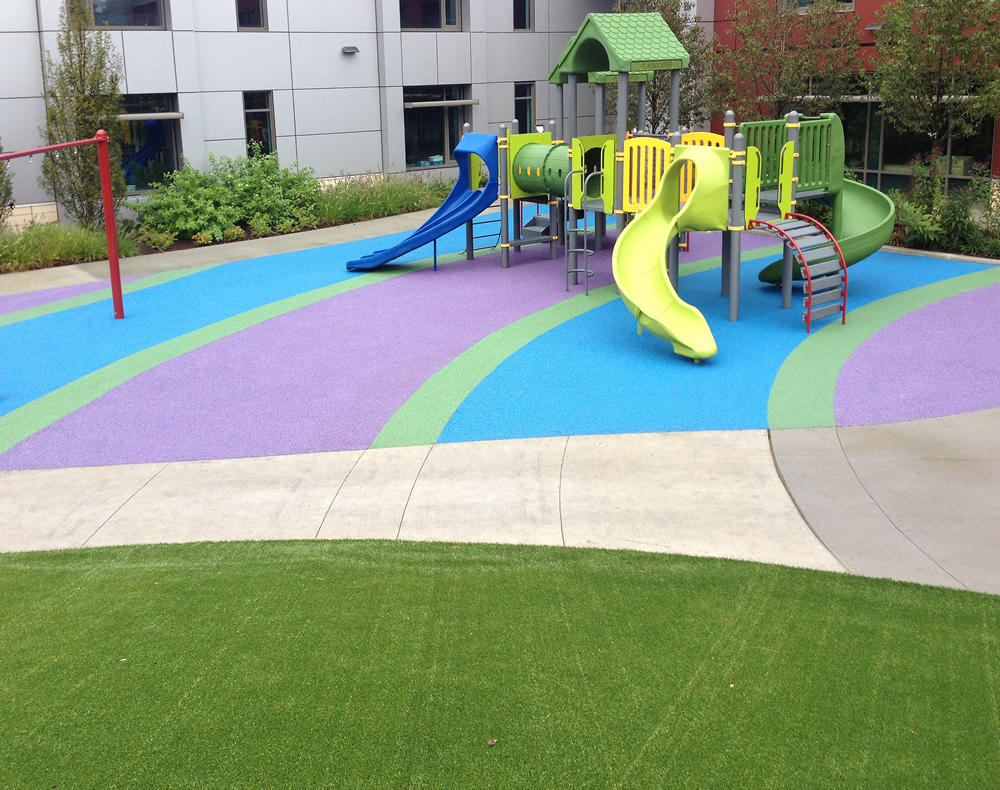 PlayBound Rubber Pour in Place Playground Surfacing Surface America PlayBound Rubber Pour in Place Playground Surfacing Surface America