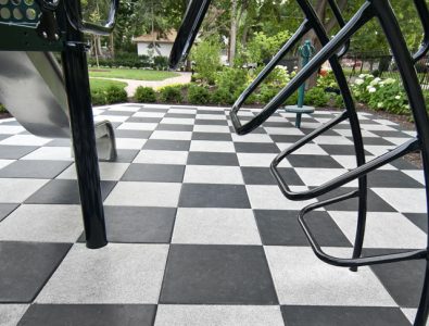  Performance UltraTile Play checkerboard playground.