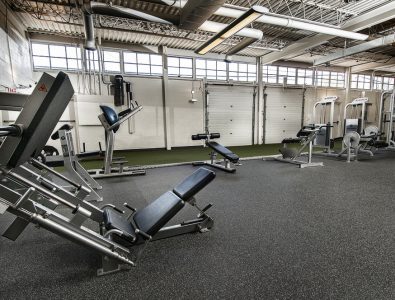 Performance (with Turf in background) at fitness gym.