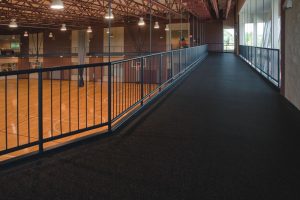 Performance on running & walking mezzanine.