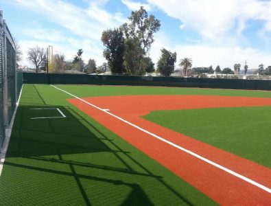 Special needs Turf baseball field.