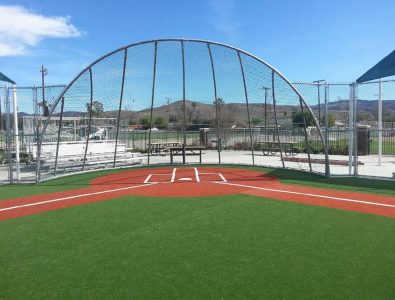 Special needs Turf baseball field.