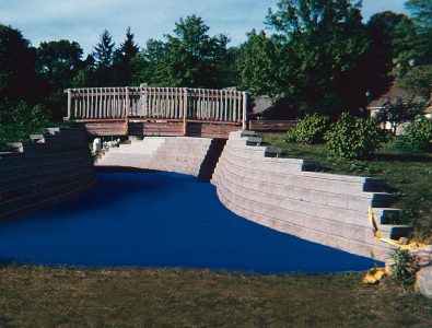 EverTop creates feeling of water under bridge.