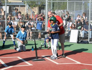 Batter Up! Miracle League baseball field