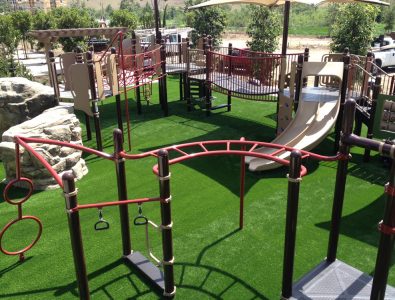 PlayBound TurfTop at park play area.