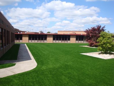 SportTurf Cushion school courtyard.