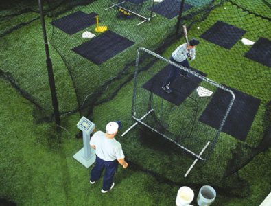 SportTurf Cushion at baseball practice facility.