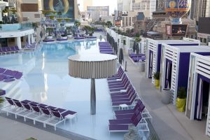 AquaFlex pool surround surfacing at the Cosmopolitan of Las Vegas®.