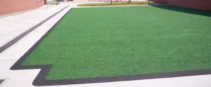 An installation of RecSport Turf at a school