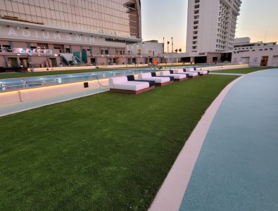 artificial turf pool surround