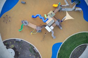 outdoor rubber playground floor