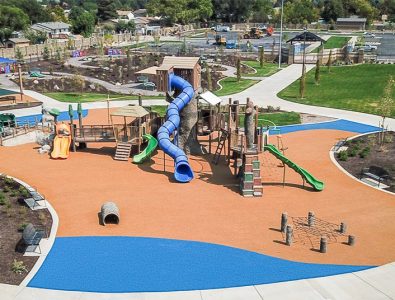 outdoor rubber playground floor