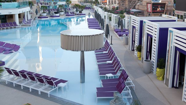 Overhead view of The Cosmopolitan of Las Vegas